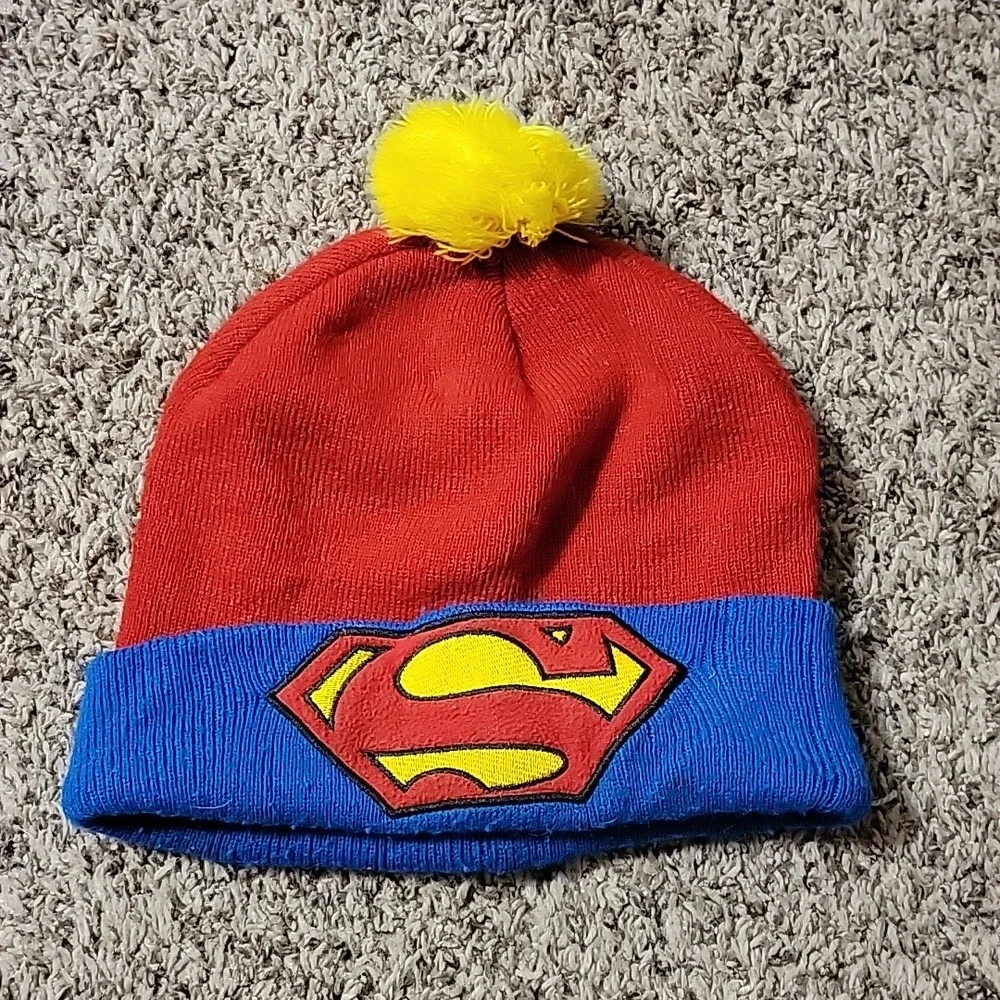 Toddler Superman Hat Stocking